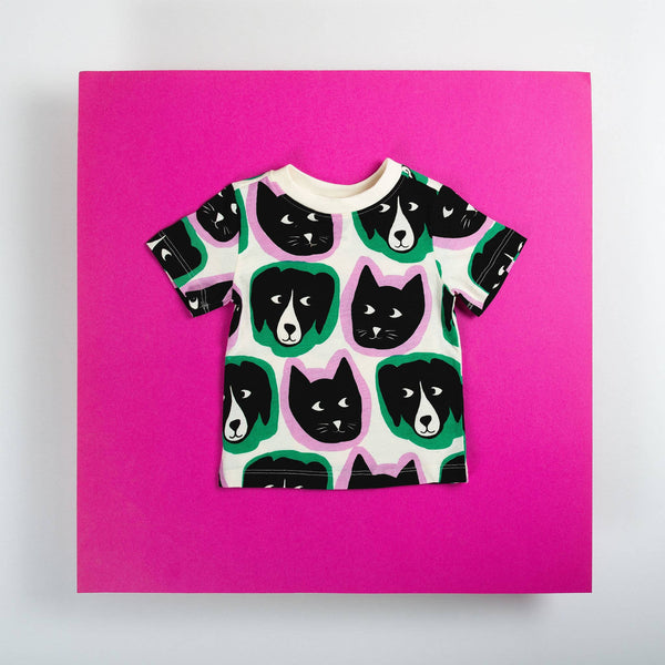 Baby Cats of California - Kids Cat and Dog Shirt