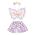 Speedy Monkey - Ruffle Rainbow Wings-