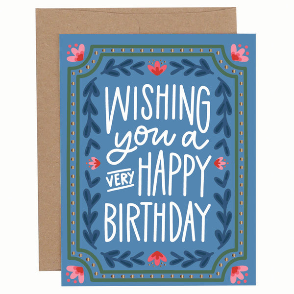 Pippi Post - Very Happy Birthday Greeting Card