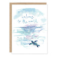 Biely & Shoaf - Turtle Welcome To The Word Baby Card