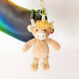 Worlds Softest Plushie Clip - Highlandee Cow - Beverly Hills Teddy Bear Company
