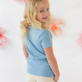 Mightly - Organic Cotton Kids Rib Knit Short Sleeve Tee