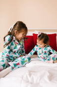Ollie Jay - Zippy Bamboo Baby PJ in Trim The Tree