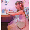 Rockahula Kids - Love Heart Gold Glitter Bag