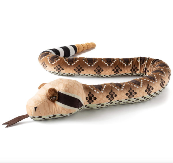 The Petting Zoo - Earth Keeperz Western Diamondback Snake 54" Recycled Plush