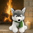 Winter Cozies: Hugger Husky Plushie - Beverly Hills Teddy Bear Company