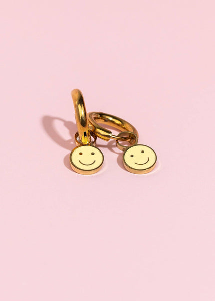 Pierced Co - Yellow Smiley Charms