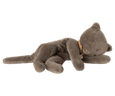 Maileg - Sleeping Kitten Plush, medium - Grey