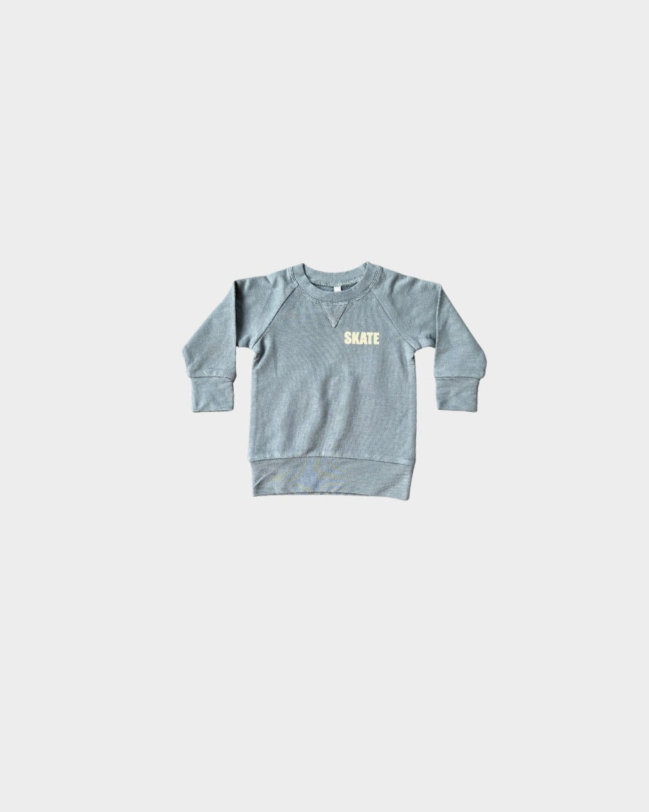 Babysprouts - Raglan Sweatshirt in Skate