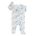 Sweet Bamboo - Vanessa Floral Ruffle Footie