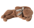Maileg - Sleeping Bunny Plush, small - Soft Brown
