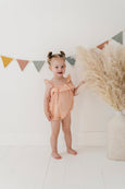 Babysprouts - Bubble Romper in Pink Lemonade Check