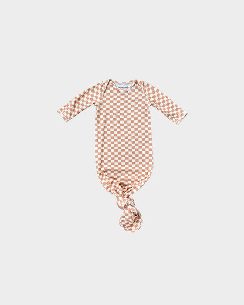 Babysprouts - Butterscotch Checkered Knotted Sleepers
