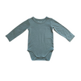 BabySprout - Long Bamboo Sleeve Bodysuit in Storm