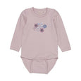 Minymo - Lilac Floral Long Sleeved Onesie