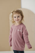 Babysprouts - Mini Mauve Drop Shoulder Sweatshirt