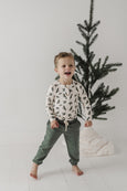 Babysprouts - Bamboo Joggers in Pine