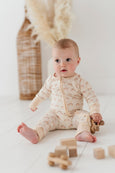 Babysprouts - Bamboo Footless Romper in Rainbow