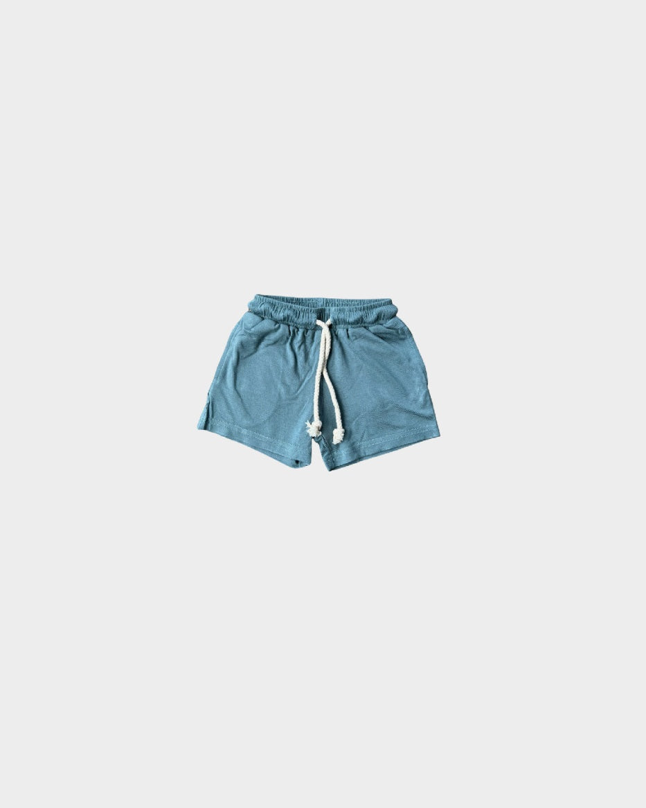 Babysprouts -Everyday Bamboo Shorts in Blue