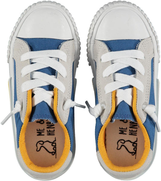 Me & Henry - Harbour Canvas Sneakers in Blue Multi
