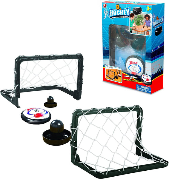 MukikiM - O2 Hockey - Play Anywhere Air Hockey Game Set