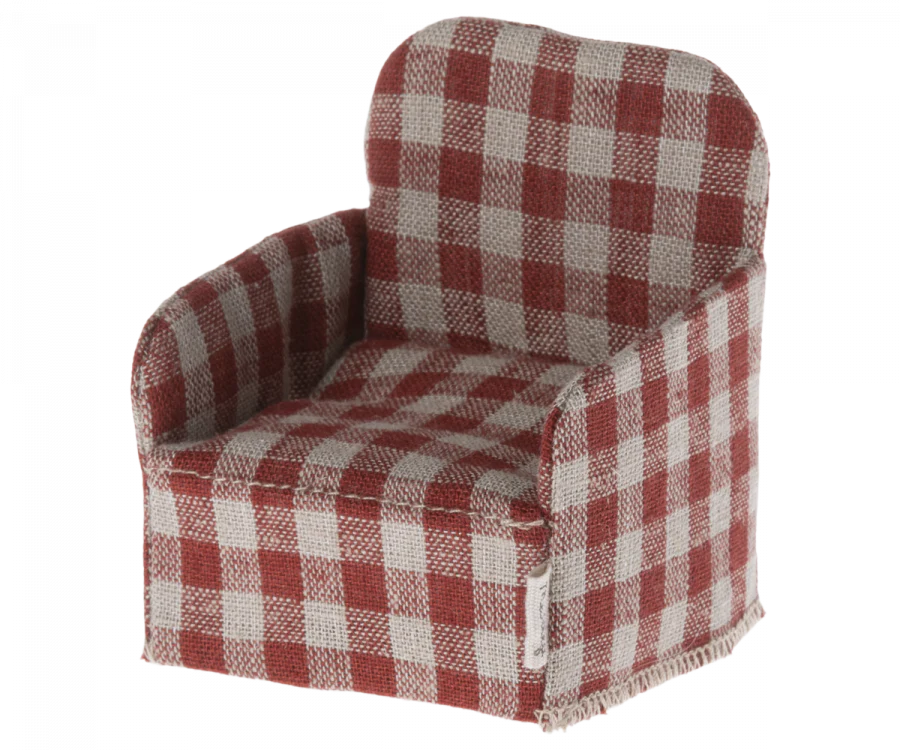 Maileg - Chair, Mouse - Red - Two Little Birds Boutique