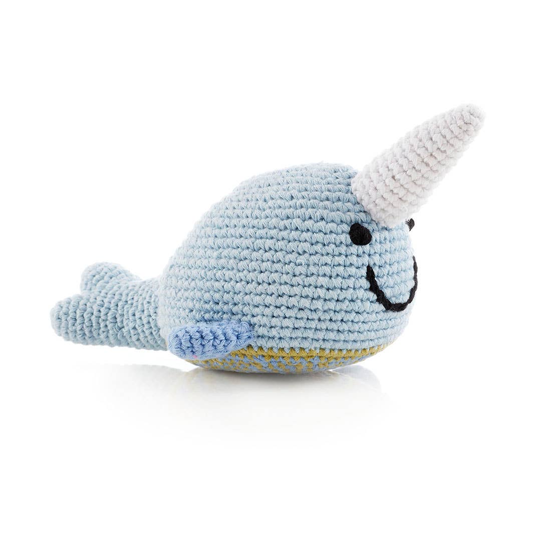 Pebble - Narwhal Rattle
