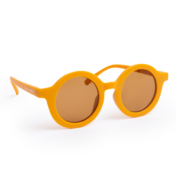 bug + bean kids - Recycled Plastic Sunglasses, Mustard