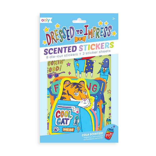 OOLY - Scented Scratch Stickers: Dressed To Impress - Two Little Birds Boutique