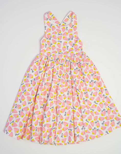 Ollie Jay - Sofia Dress in Pink Berry