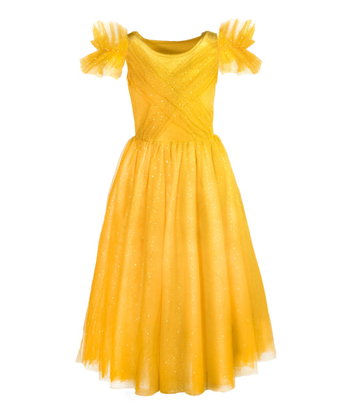 Teresita Orillac - Princess Beauty  yellow costume dress - Two Little Birds Boutique