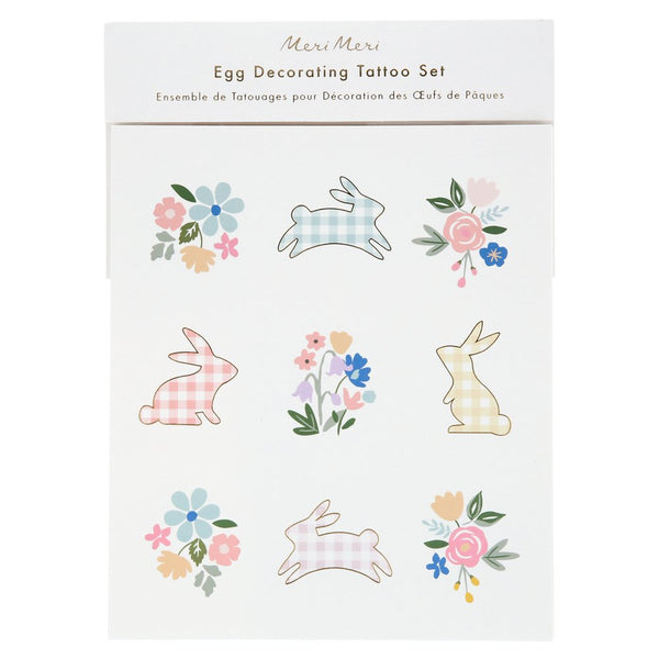Meri Meri - Egg Decorating Tattoo Set (set of 27 tattoos) - Two Little Birds Boutique