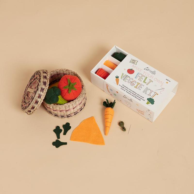 Olli Ella - Felt Vegetable Craft Set - Two Little Birds Boutique