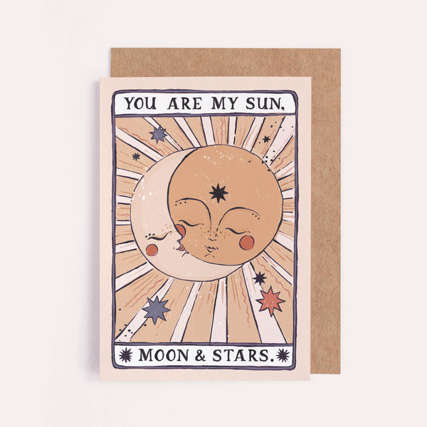 Sister Paper Co. - Sun, Moon & Stars Card | Valentine's Card | Love Card - Two Little Birds Boutique