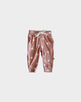 babysprouts clothing company - S23 D1: Baby Girl Toddler Girl - Joggers in Rose Sunburst - Two Little Birds Boutique