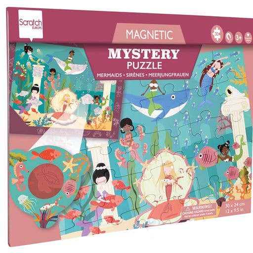 DAM - Scratch - Magnetic Mystery Puzzle MERMAID 30 pcs