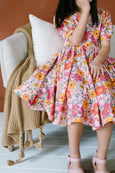 Ollie Jay - Puff Dress in Autumn Garden