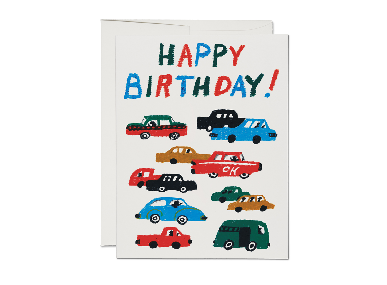 Birthday Traffic birthday greeting card