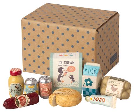 Maileg - Miniature Grocery Box - Two Little Birds Boutique
